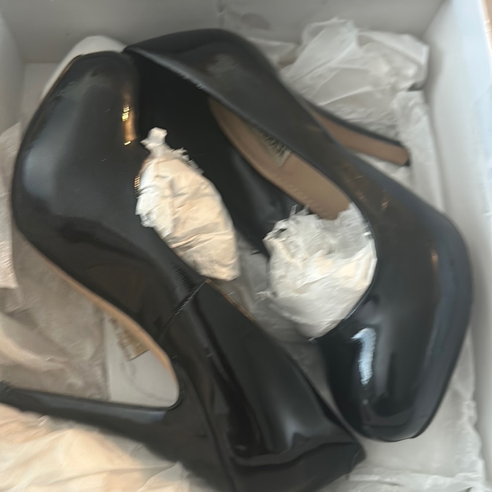 Black stilettos